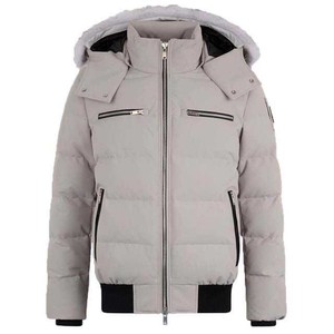 Veste d'hiver pour homme, style streetwear, imperméable, respirante, écologique, doudoune décontractée, col montant, fermeture éclair, matelassée sur le devant - Product Image 1