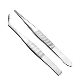 Pince à épiler droite HERMANN MEDITECH HM-ET-206 Deluxe, haute qualité, durable, en acier inoxydable, outil de précision, salon de beauté, cils - Product Image 2