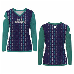 Camisas de manga larga ligeras ajustadas para mujer, camisas de manga larga de color personalizado de alta calidad para mujer - Product Image 5