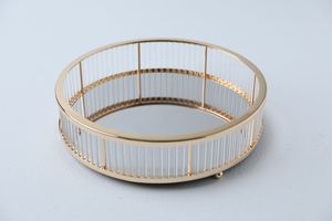 Aluminium <b>Tray</b> <b>Black</b> Gold Made in India Wholesale High Quality Usage home Hotel Restaurant Bar kitchenware table decor 2023 - Product Image 6