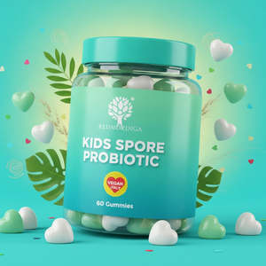 Gommose Probiotiche per Bambini Spore Gut & Immunity 60 Unità OEM Private Label Italia RedMoringa - Product Image 1