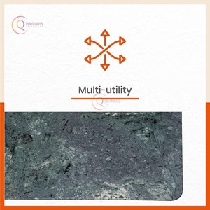 เขียงทรงสี่เหลี่ยมลายหินอ่อนสีเขียวเรียบเนียนออกแบบได้ตามต้องการสำหรับใช้ในบ้านและห้องครัว - Product Image 4