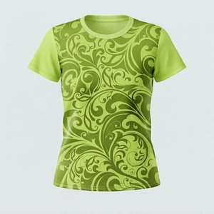 Camisetas Casuales Estampadas con Diseño Tribal para Mujer, Cuello Redondo, Manga Corta, Tallas Grandes, Ligeras y Transpirables, Nueva Llegada, Alta Calidad - Product Image 6