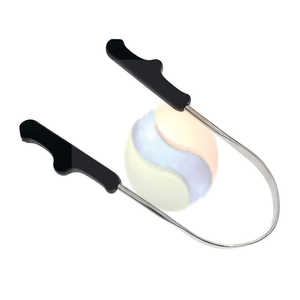 ที่ขูดลิ้นทองแดงคุณภาพพรีเมียม  ทำความสะอาดช่องปากด้วยสารธรรมชาติ  ที่ขูดลิ้นทองแดงบริสุทธิ์  อุปกรณ์กำจัดกลิ่นปาก - Product Image 3