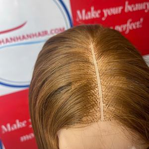 Venta de extensiones de cabello humano pelucas vietnamitas HD pelucas con cierre de encaje pelucas delanteras de encaje hueso recto cabello humano - Product Image 2