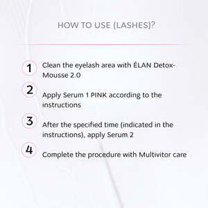 Sistema de Lifting de Pestañas Rosa de la Línea Profesional ELAN, Tratamiento de Pestañas Semipermanente con Queratina Líquida - Product Image 3