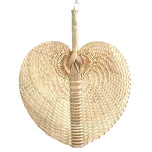 Traditional Bamboo Hand <b>Fan</b> for Weddings - Product Image 1
