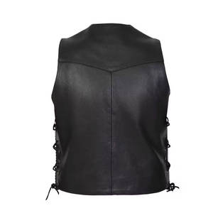 Chaleco de Cuero sin Mangas para Otoño e Invierno, Chaleco de Cuero para Hombre de la Mejor Calidad, Chaleco de Cuero Genuino, MOQ Bajo - Product Image 6