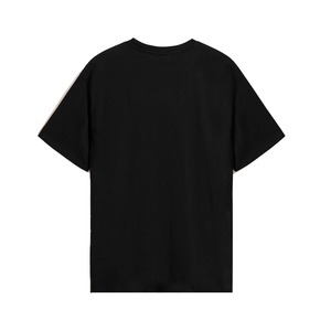 T-shirt sérigraphié pour hommes à quantité minimale de commande bas conception personnalisée Streetwear Boxy Fit t-shirt à col rond 230g 100% pur coton t-shirt pour hommes - Product Image 5