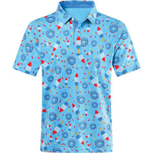 Camiseta de Golf Unisex de Secado Rápido y Transpirable con Bordado, Polos de Algodón Sólido con Impresión Personalizada para Venta al por Mayor OEM - Product Image 2