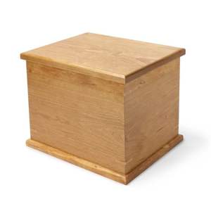 Urna Funeraria Americana de Madera Natural para Adultos con Diseños Personalizables para Servicios Funerarios y Ceremonias Conmemorativas - Product Image 5
