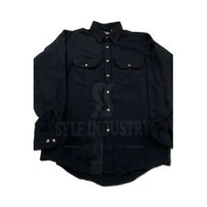 Camisas cómodas de soldadura FR para hombres al por mayor, nuevo diseño 2025, logotipo personalizado, camisas de soldadura FR para hombres - Product Image 4