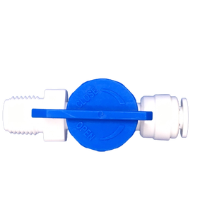 Válvula de Bola POM Blanca HSU de 1 Pulgada, Operación Manual, Accesorios Ecológicos para Filtro de Agua Doméstico, Gran Compatibilidad, 1 Año de Garantía - Product Image 4