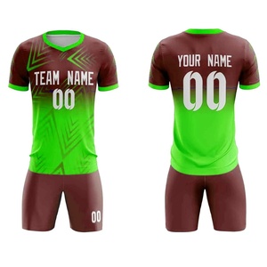 Fit Dry Fabric Spark Conjunto de camiseta de equipo barato Estampado de letras y números Camiseta de fútbol Máquina Camiseta de fútbol transpirable barata - Product Image 3