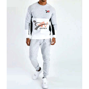 Survêtement Homme Grande Taille Personnalisé avec Logo Imprimé de Haute Qualité, Séchage Rapide, Matière Flexible - Product Image 1