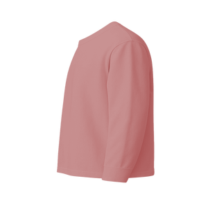 Camisa Casual Unisex de Manga Larga 100% Algodón Premium, Sin Cuello, Antiarrugas, Transpirable, Tejido de Punto de 180g, Logotipo Personalizado OEM - Product Image 6