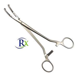 Pinza dental manual Thomas, base izquierda, acero inoxidable, instrumento quirúrgico para bronquios, certificado CE, clase I, uso hospitalario, 1 año de garantía - Product Image 5