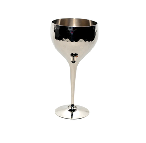 Coupe à vin en laiton plaqué argent de qualité supérieure, gobelet en métal, vente en gros, coupe à champagne plaquée or, fabricant indien - Product Image 2