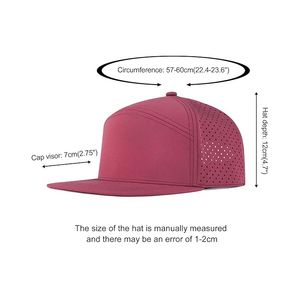Caliente llegada de diseño personalizado Unisex ajustable deportes al aire libre Snapback gorras cómodas de alta calidad mejor precio Casual en línea - Product Image 4
