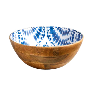 Vaisselle bol en bois de couleur naturelle avec couvercle collations de haute qualité servant un bol en bois de mangue pour la cuisine et la table à la main - Product Image 3