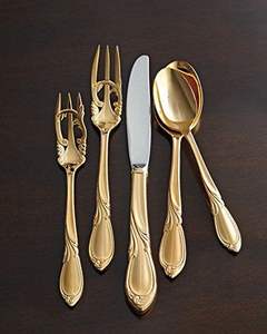 Service de Couverts Grand Royale Elite Dine, Ensemble de Couverts Métalliques Crown Serve, Service de Couverts Platinum Touch, Couverts Métalliques Noble Feast - Product Image 4