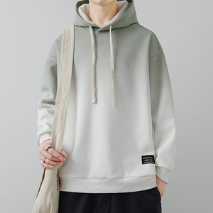 Nuevo diseño de logotipo personalizado etiqueta ecológica sudaderas con capucha para hombre gradiente ácido lavado vintage de talla grande sudaderas con capucha para hombre - Product Image 4