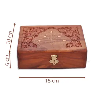 100% Best-seller Usine Logo Personnalisé Paquet Cadeau Professionnel En Gros Boîtes De Rangement En Bois pour Bijoux Divers Styles - Product Image 4