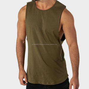 Camiseta sin Mangas para Hombre, Venta Caliente OEM 2025, Alta Calidad, Secado Rápido, Lavable a Máquina, Colección de Verano al por Mayor - Product Image 3