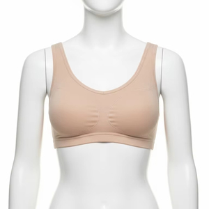 ยกทรงกีฬาผ้าไนลอนสแปนเด็กซ์ป้องกันไฟฟ้าสถิตย์สำหรับผู้ใหญ่เสื้อผ้าออกกำลังกายแห้งเร็วระบายอากาศได้ดี - Product Image 1