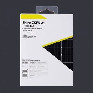 Panneau solaire monocristallin demi-cellule Shine ZKFN A1 000A-460 de type N 210 mm certifié TUV pour usage domestique - Product Image 2