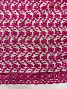 Tela Acrílica Mono Net, Duradera, Marca Neeta Creation, Tela para Vestidos de Fantasía, Informales, Estilo Indio y Pakistaní, 126 Dipu - Product Image 6