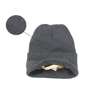 Nouveau bonnet en satin doublé de soie pour femmes, bonnets d'hiver, logo personnalisé, bonnet en soie avec doublure en soie, chapeau d'hiver jacquard - Product Image 6