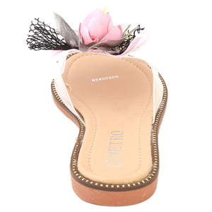 รองเท้าแตะแฟนซีสำหรับเด็กผู้หญิง 006 - สีชมพู - Product Image 4