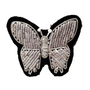 Épingles décoratives de style classique en tissu de toile personnalisé de haute qualité, lettre P, badges indiens, motif chinois - Product Image 4