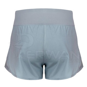 Pantalones cortos deportivos para mujer superventas, poliéster/algodón de alta calidad, secado rápido, transpirables, cómodos, con cordón en la cintura, asequibles - Product Image 3