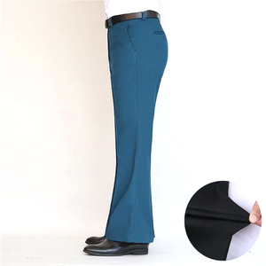In Stock Men's <b>Trousers</b> Premium Fabric Custom Logo, Custom OEM Wholesale - Product Image 2
