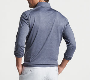 Wholesale <b>Men's</b> Custom Printed <b>Half</b> <b>Zip</b> and Quarter <b>Zip</b> Golf Pullovers 1/4 Size <b>Sweatshirt</b> Plus Size Options Available - Product Image 3