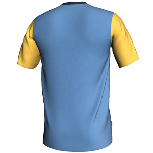 Maillots de football/soccer OEM imprimés par sublimation, 100% polyester, séchage rapide, découpe automatisée, service personnalisable - Product Image 2