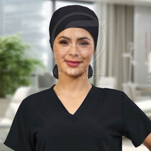 En stock, chapeau médical à étiquette privée, design unique, chapeau médical pour adultes, produit phare, chapeau médical noir - Product Image 6