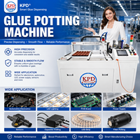 Machine de distribution de colle époxy AB entièrement automatique à 3 axes pour le montage de composants électroniques, modules LED, cartes de circuits et moteurs