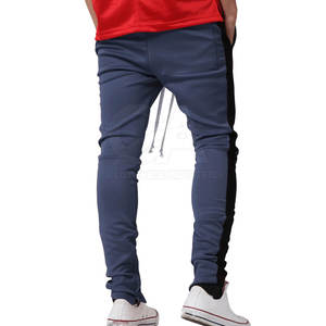 Pantalón de hombre con cordón de alta calidad Transpirable Color sólido Lona Opciones de cintura alta y baja Caliente Nueva moda Streetwear - Product Image 4