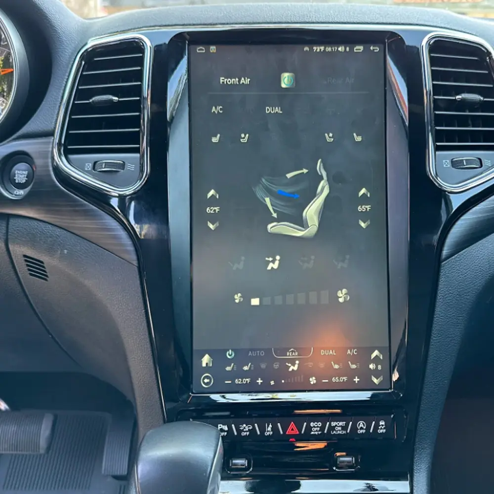 Лидер продаж, автомобильное радио для Jeep Grand Cherokee 2014-2022 стерео плеер Bluetooth Carplay Android Auto Gps