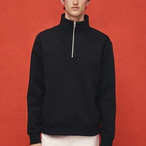 Personalizable French Terry Color sólido 100% Cómodo Suelto Cuello redondo Sudadera con capucha Precio de fábrica - Product Image 2