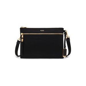 Borsa a Tracolla Tumi Patna Nera/Oro con Fodera in Poliestere Resistente - Product Image 1