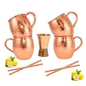 Haute Qualité En Gros Mule Tasse En Métal Cuivre Bière Tasse En Acier Inoxydable Cocktail Vin Tasses À Boire - Product Image 5