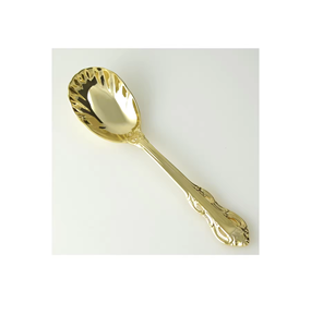 Vaisselle décorative et article de cuillère en laiton pour la cuisine domestique avec long manche en acier miroir artisanat naturel à vendre - Product Image 4