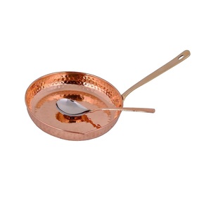 กระทะทอดสแตนเลสสตีลเป็นมิตรต่อผู้ใช้เพื่อจับได้สบายและประสบการณ์การทำอาหารที่ราบรื่น - Product Image 1