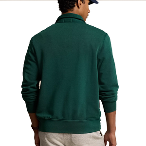 Nouvelle mode hommes sweats automne surdimensionné coton décontracté couleur unie quart fermeture éclair hommes sweats à capuche sweats - Product Image 2