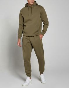 ชุดวอร์มผู้ชายแบบมีโลโก้สั่งทำ ชุดออกกำลังกายสองชิ้น แฟชั่นใหม่ล่าสุด คอลเลคชั่นใหม่ ชุดวอร์มผู้ชาย รับผลิตแบบ OEM ODM MOQ ต่ำ - Product Image 1