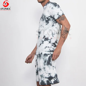 ชุดวอร์มผ้าหนาสำหรับผู้ชายชุดวอร์มผ้าฝ้ายกางเกงขาสั้นชุดวอร์มสำหรับฤดูร้อนโลโก้ออกแบบได้ตามที่ต้องการ - Product Image 3